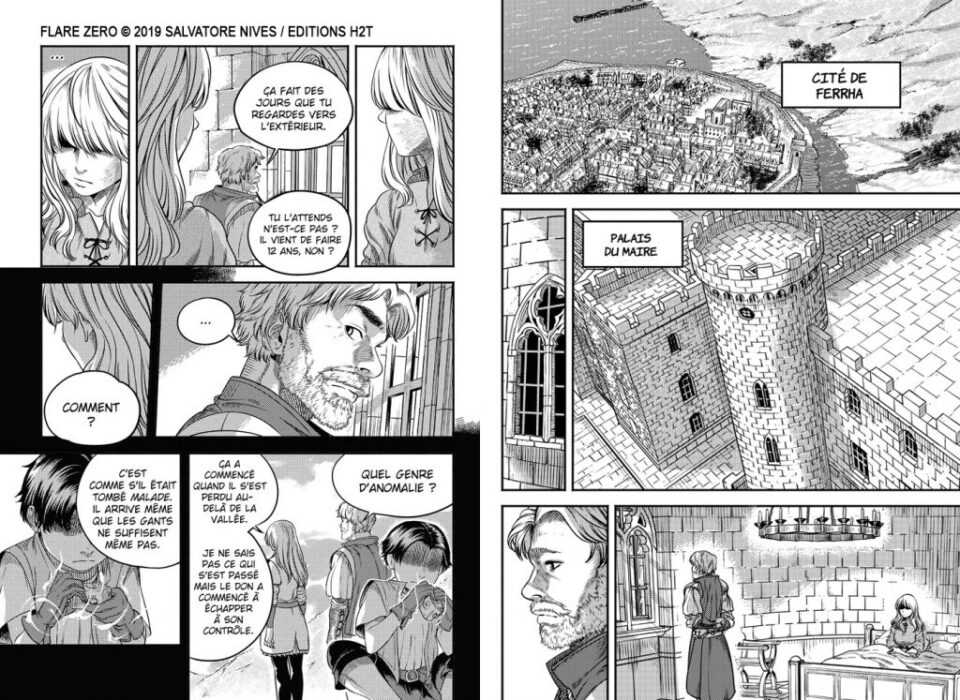 Flare Zero| Un manga fantasy di Salvatore Nives.