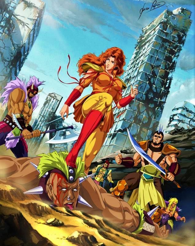 Top 5 personaggi femminili di Ken Il guerriero