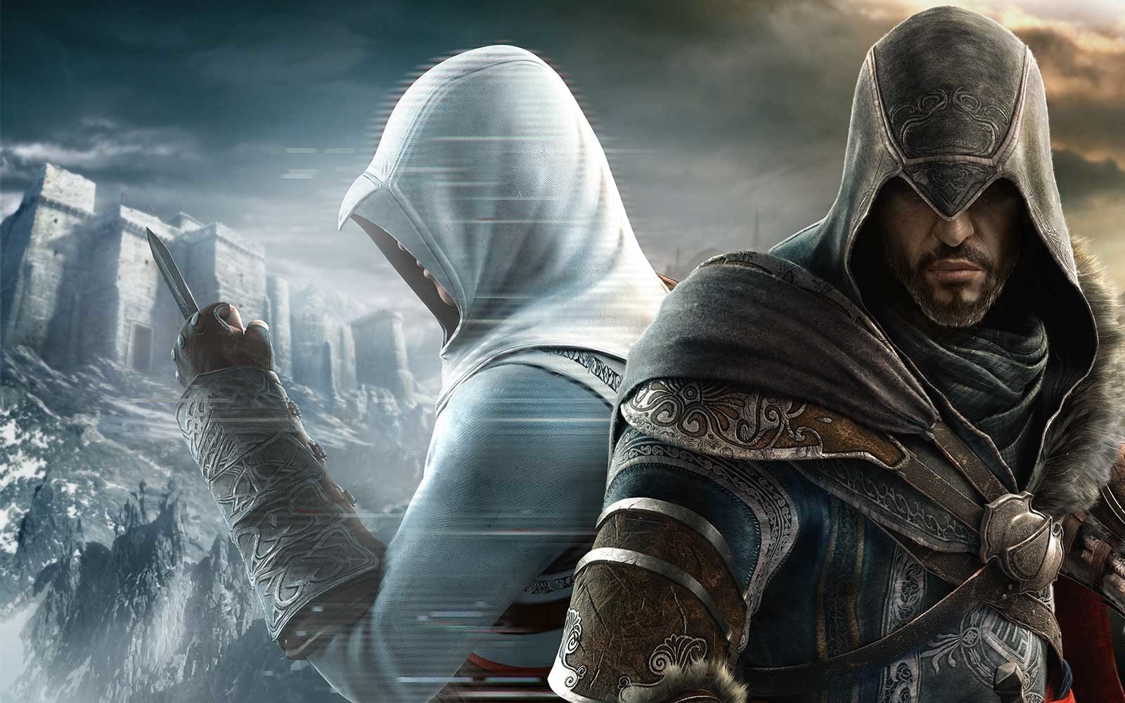 Assassin's Creed Revelations (2011) - Ezio Auditore ed Altaïr Ibn-La'Ahad a confronto