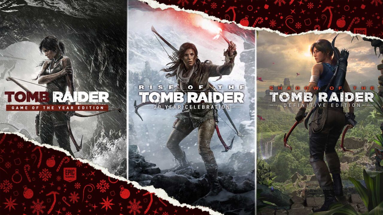 Trilogia Tomb Raider Gratis su Epic Games